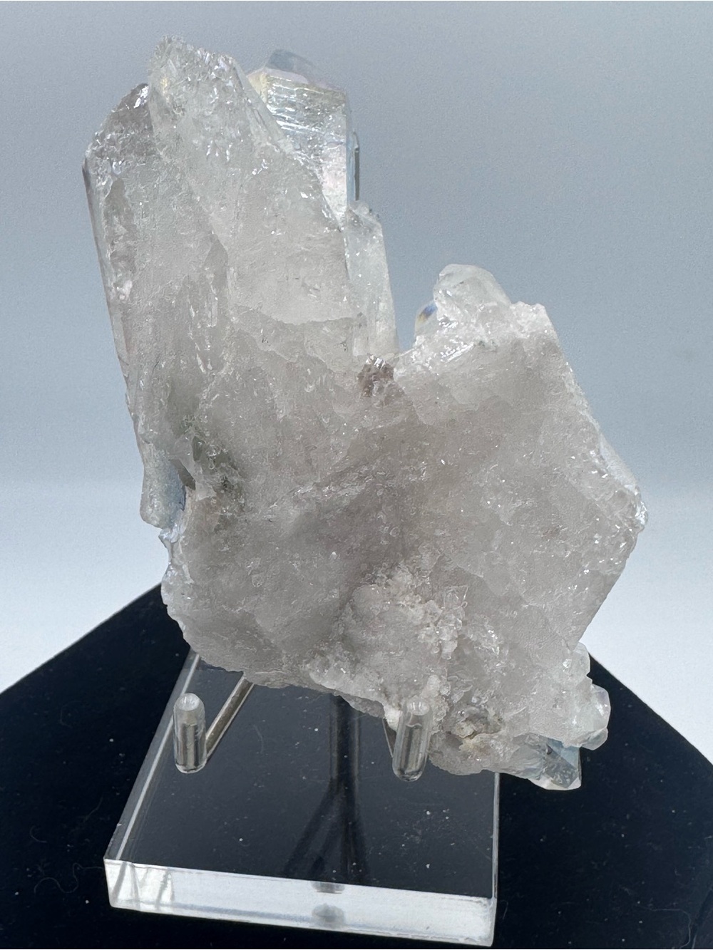 Aura Quartz Crystal Cluster - Brazil - Picture 4 of 8
